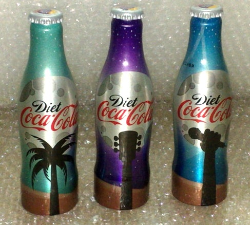 coca-cola diet design aluminium bottle 2011 israel by.沈弘