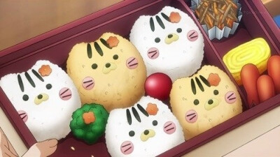 二次元美食,猫喵饭团,萌萌哒!