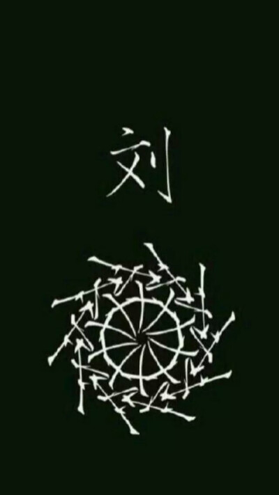 创意 刘字