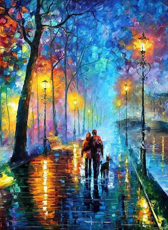 李奥尼德·阿夫列莫夫(leonid afremov)当代最著名的现代印象派艺术家