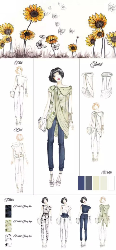 创意设计 | 服装插画