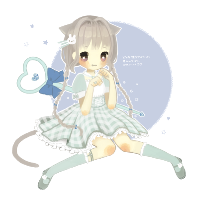 二次元 动漫 萝莉 猫耳 萌