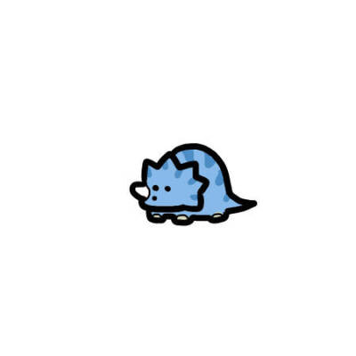 呆萌小恐龙头像