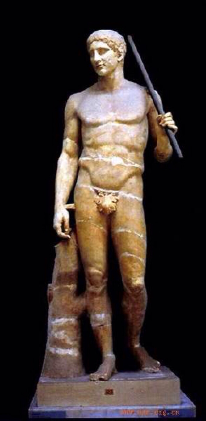 古希腊古典时期 持矛者 波留克列特斯提出1 7的人体比例 法则 一