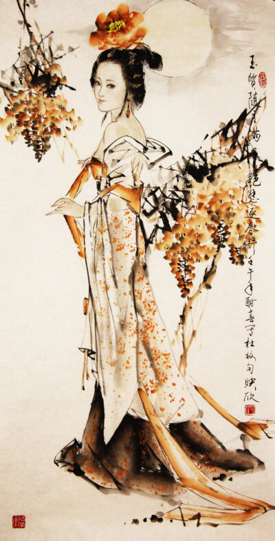 写意仕女
