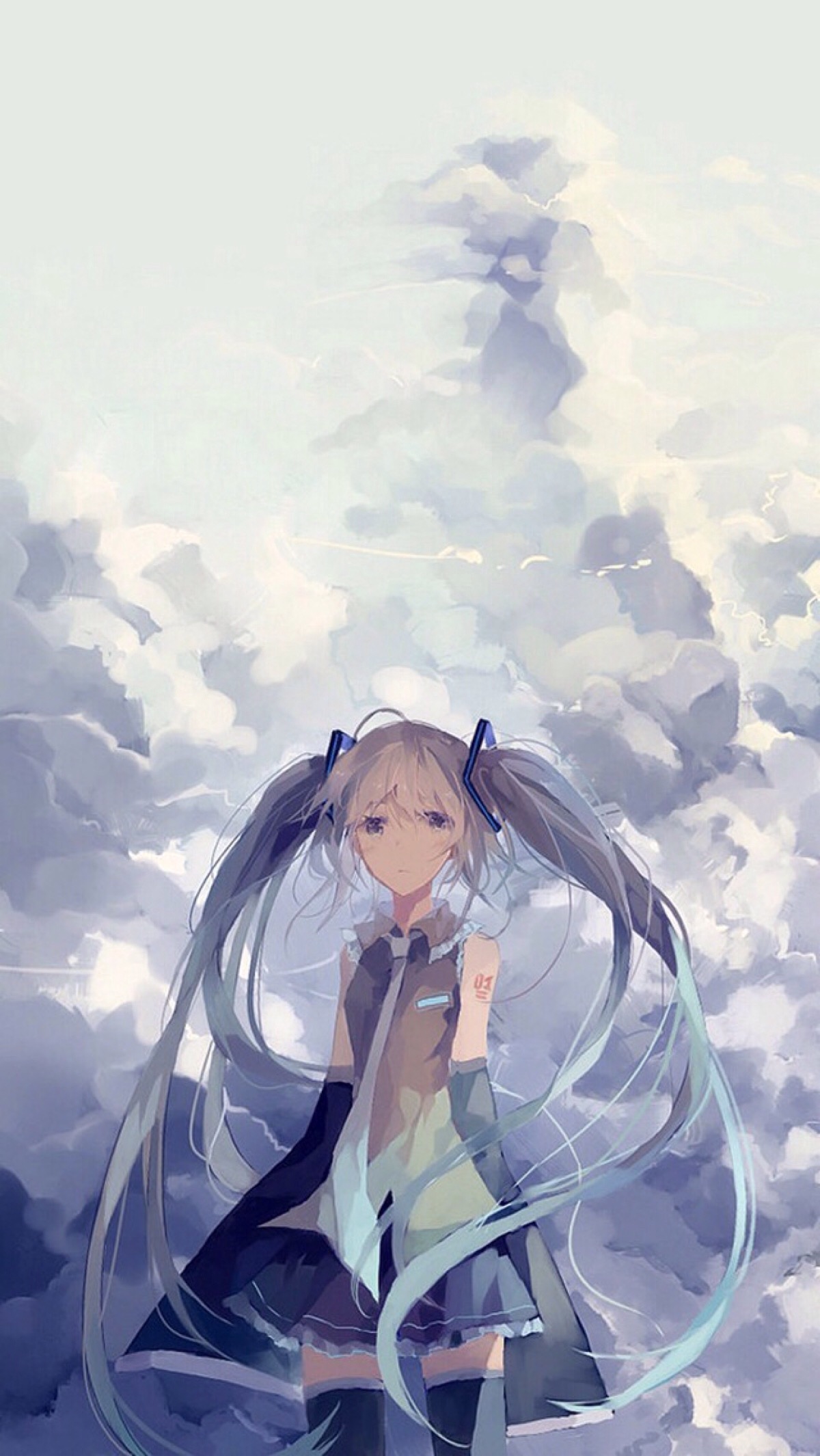 动漫唯美图 初音未来