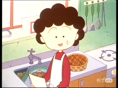 樱桃小丸子的妈妈的手绘