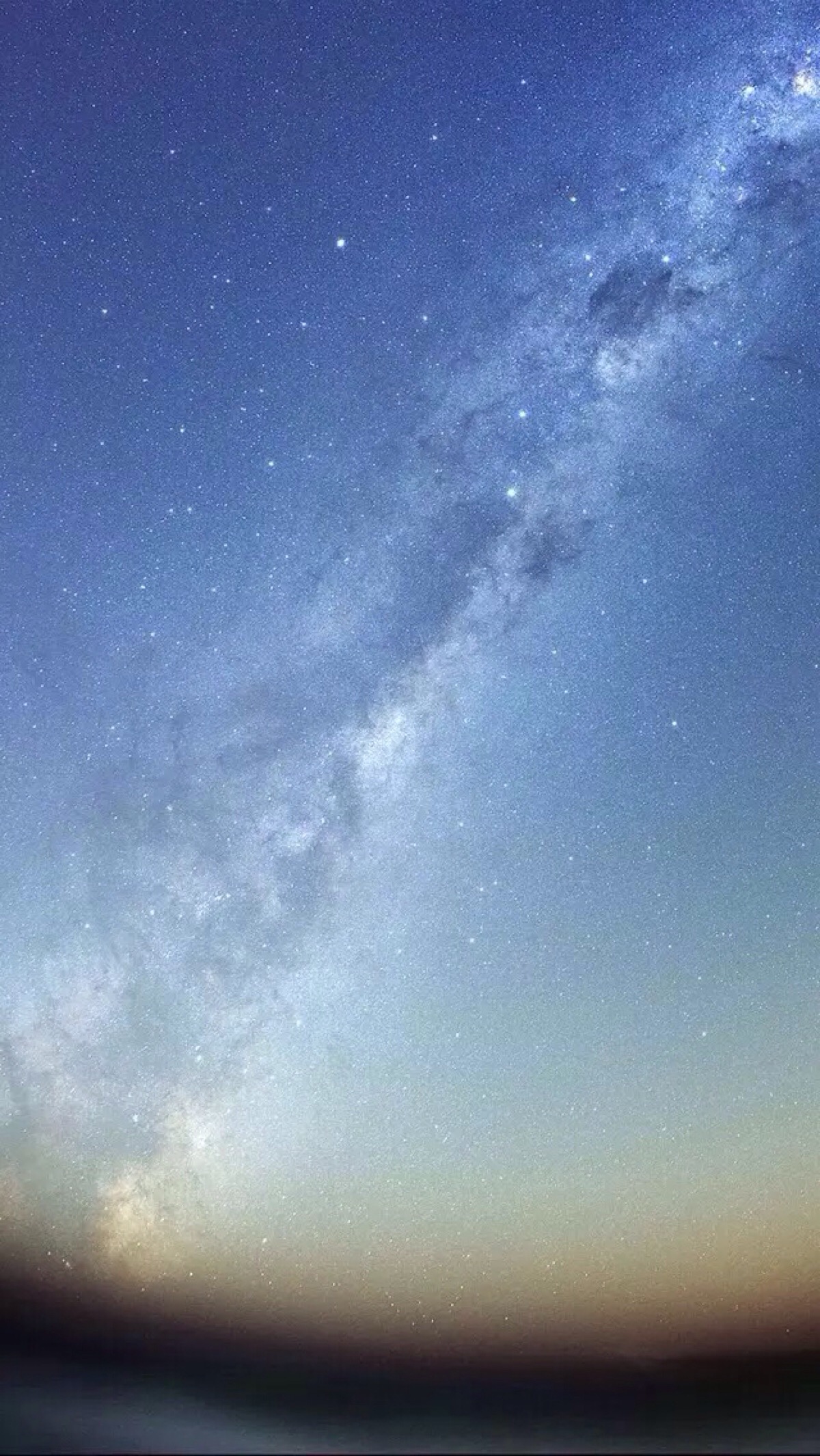 星空 夜景 夜空 星光 稻田 自然风景 iphone手机壁纸 唯美壁纸 锁屏