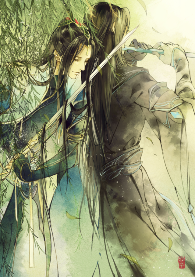 有匪君子 美男 汉服 手绘 妖孽 古风