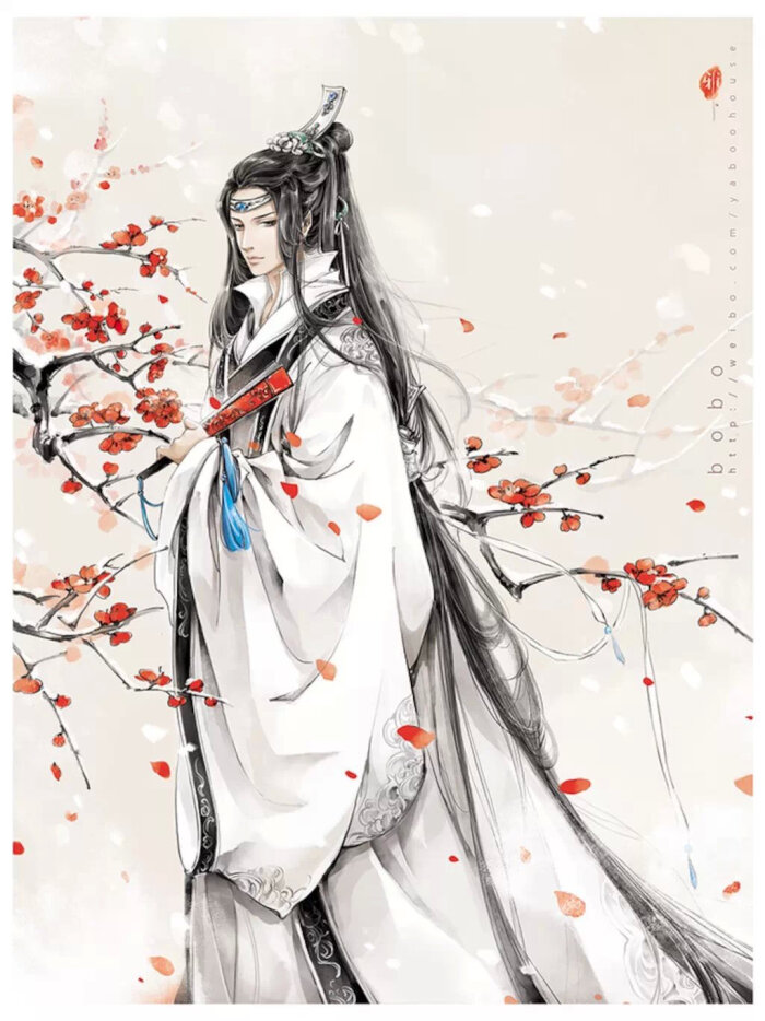 有匪君子 美男 汉服 手绘 妖孽 古风