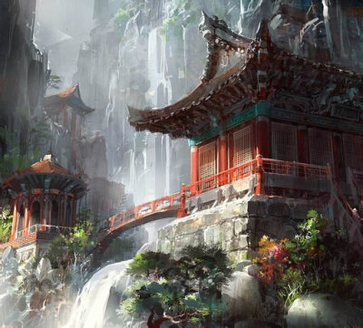 古风场景图