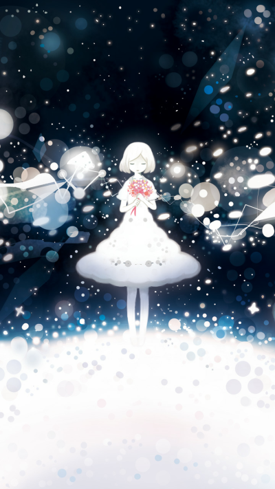 二次元孤独少女壁纸