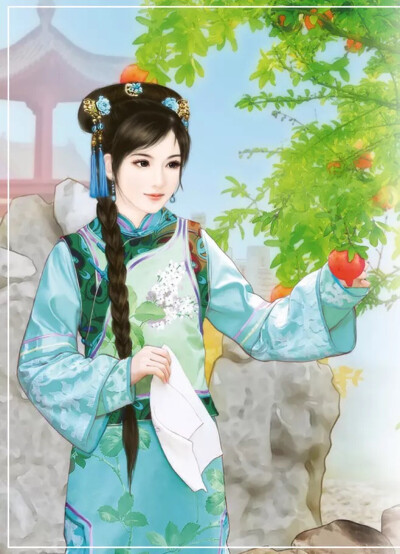清宫〕人物手绘