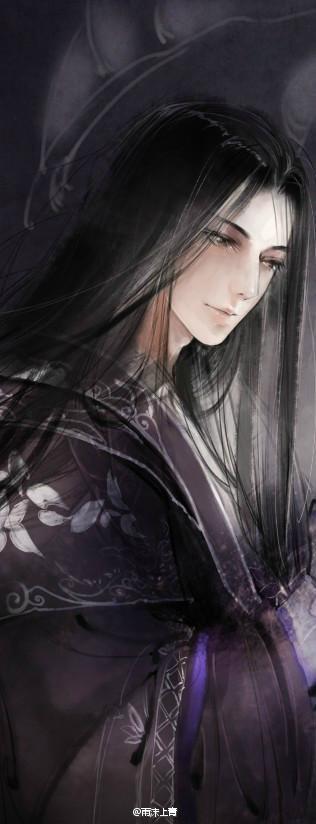 有匪君子 妖孽 美男 汉服 手绘 中国风 翩翩君子 水粉 古风 复古