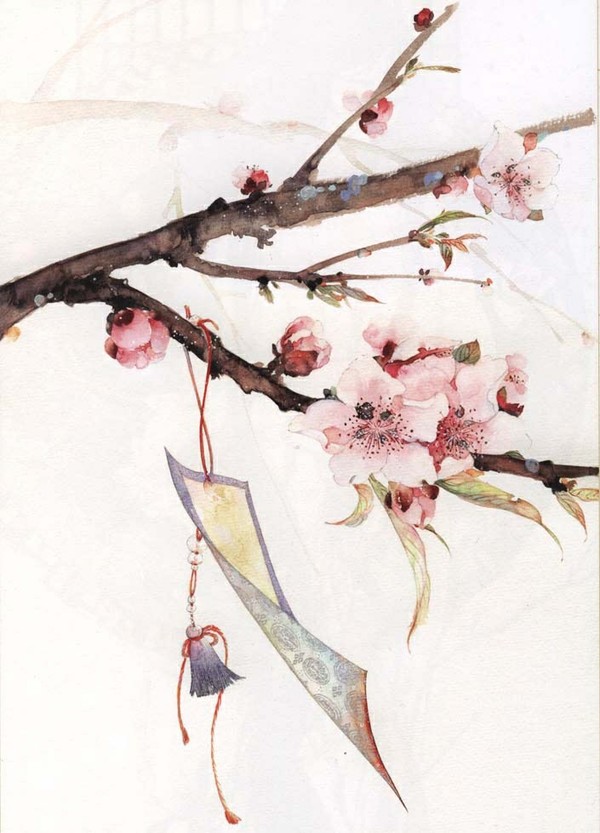 古风桃花 壁纸