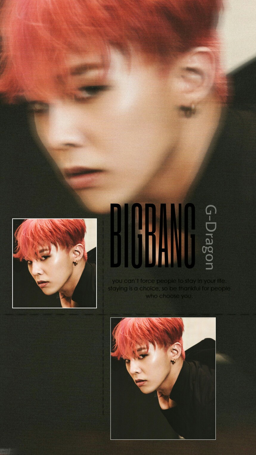 bigbang#gd#权志龙#壁纸#人物#锁屏#安卓#黑白#文字#原创高清壁纸