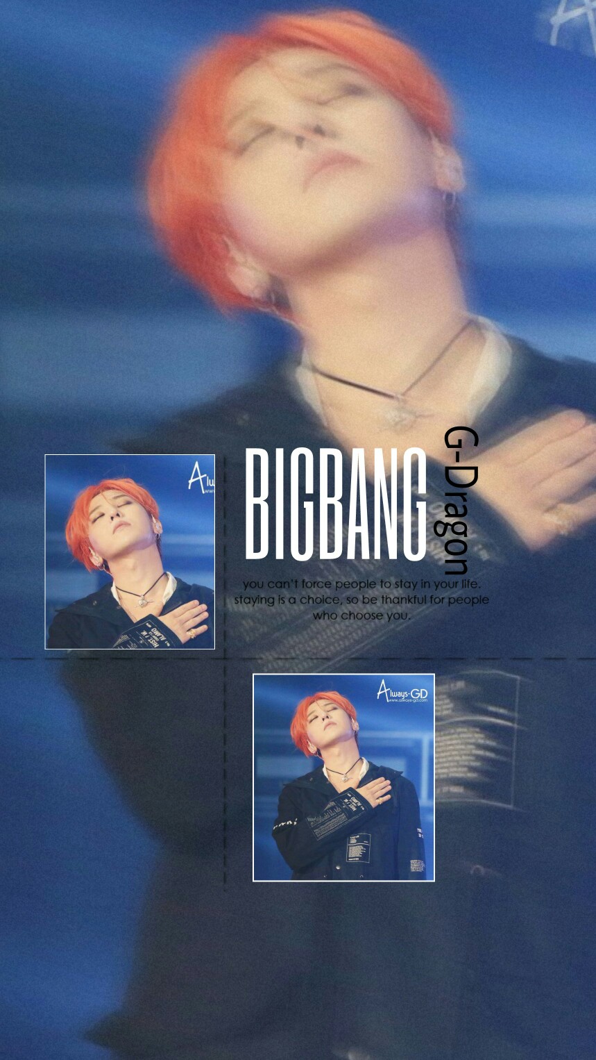 bigbang#gd#权志龙#壁纸#人物#锁屏#安卓#黑白#文字#原创高清壁纸