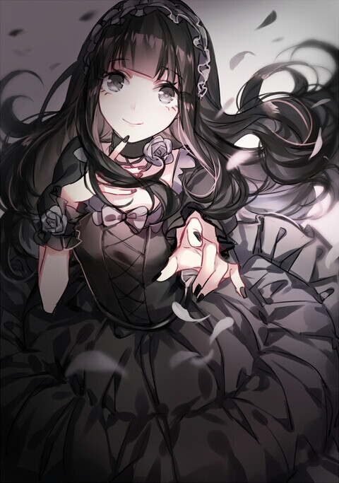 id=51531955 #pixiv#插画#手绘#同人#二次元#少女#唯美#哥特式