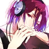 戴耳机情侣头像