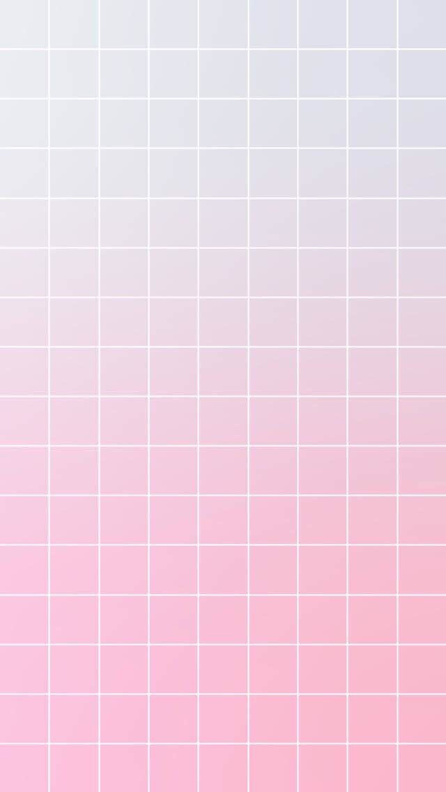 渐变色系 粉红 壁纸 【格子系列】