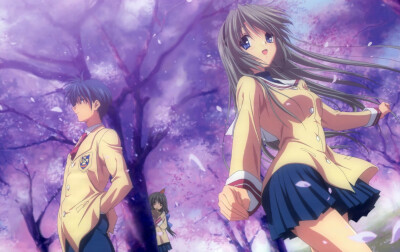 clannad~与你约定的樱花树下~智代after story 唯美意境壁纸欣赏