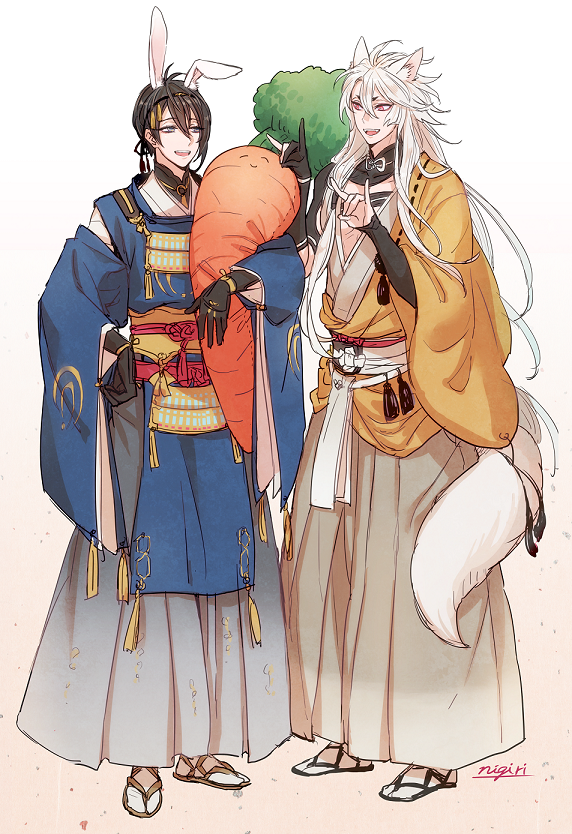 刀剑乱舞三日月宗近小狐丸