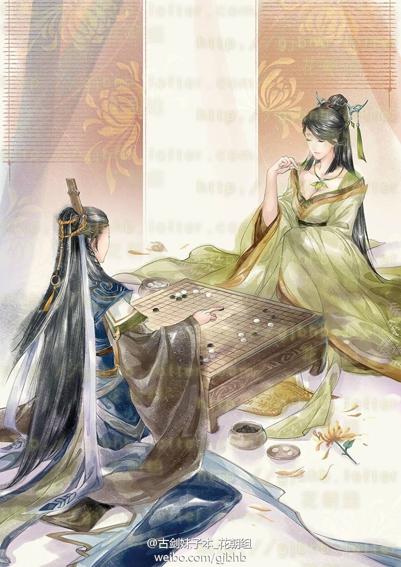 画师【wxh虎】 江山如画,为美人画