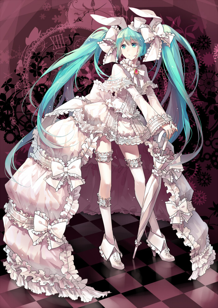 vocaloid 初音未来 歌姬 动漫 二次元 萌 可爱 唯美 梦幻 头像 女生