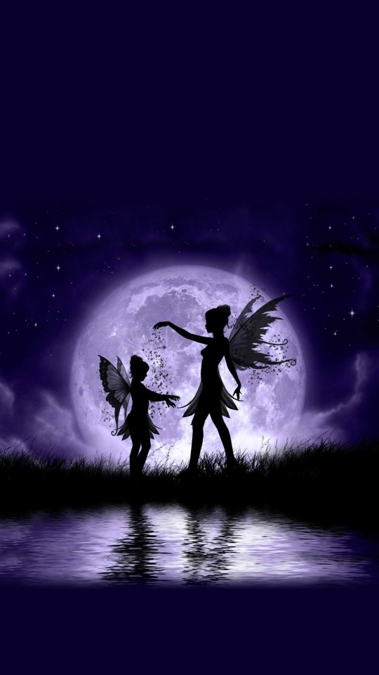 月夜精灵 暗紫夜空 堆糖 美图壁纸兴趣社区