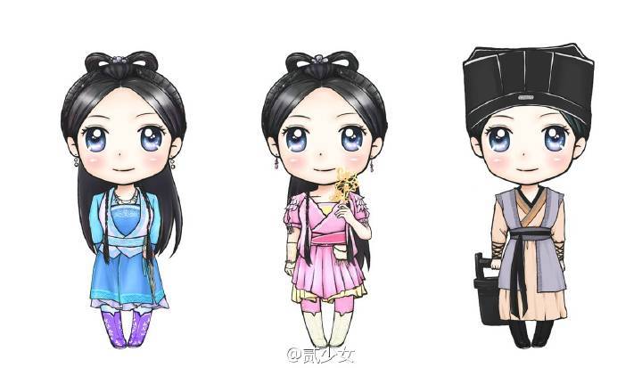 《古剑奇谭》风晴雪全部服装.