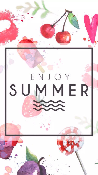 enjoy summer清新壁纸