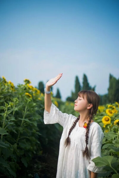 美女 唯美 意境 情感 背影