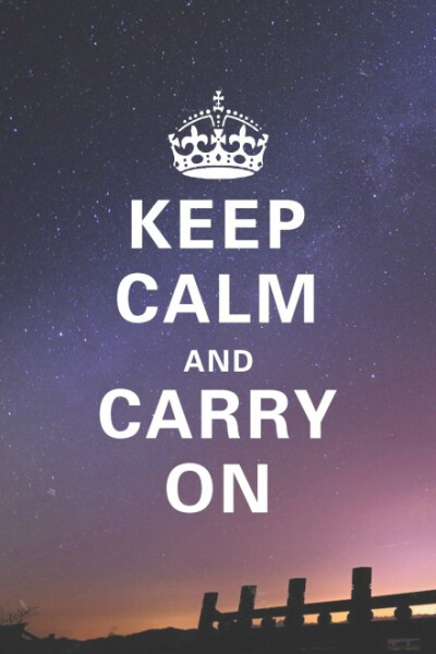 keep calm