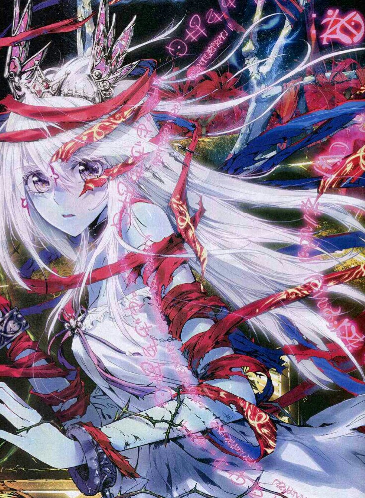 破碎少女与魔神的新娘 动漫美少女 二次元美女 手绘古风 古典美人 神