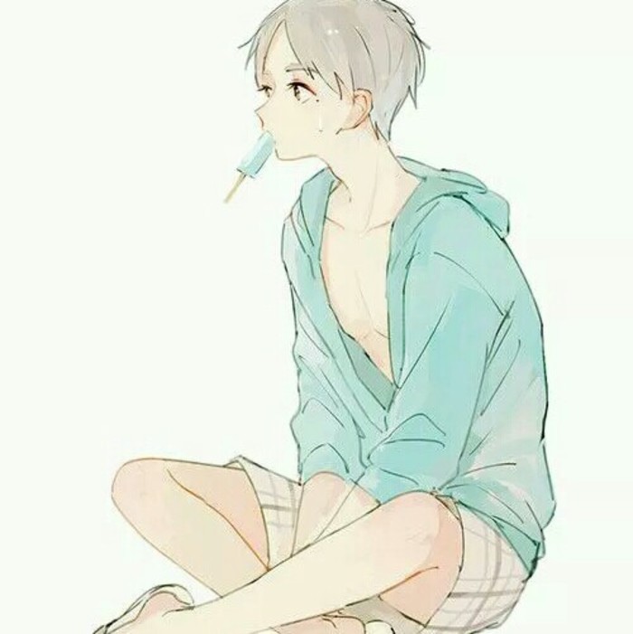 动漫,男头