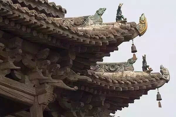 【 中国古建小品 · 斗拱 】--- " 中国建筑特有的一种结构,从柱顶上