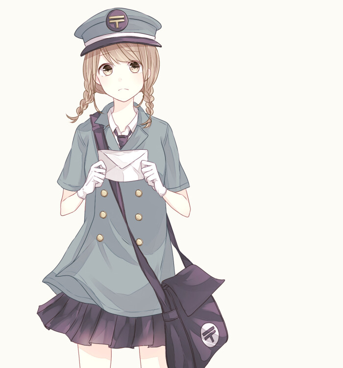 【此间二次元】二次元 美少女 小清新 制服控 双马尾 头像 p站 插画