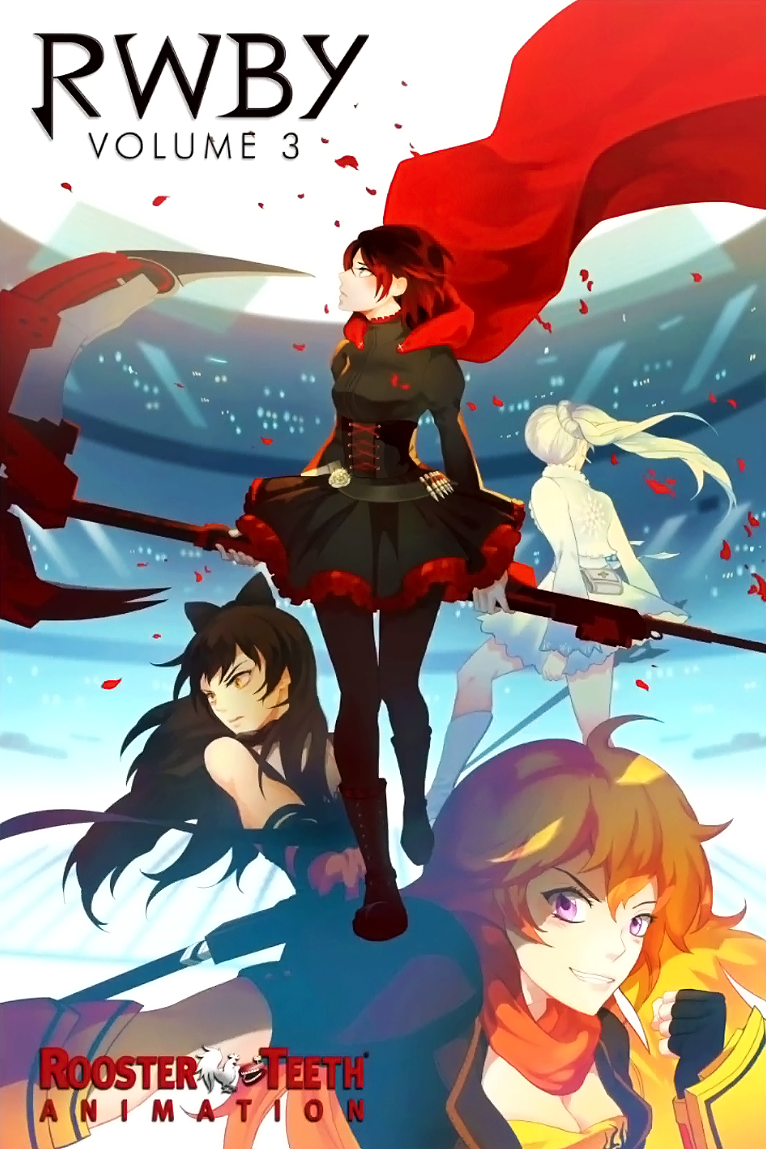 rwby 第三季官方图片,海报,ruby显得太成熟啦