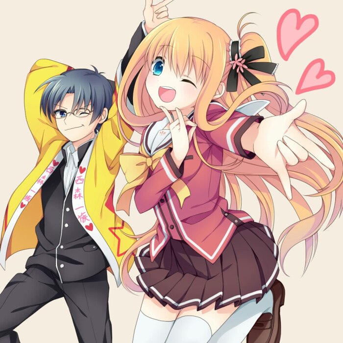 Charlotte P站高城丈士朗黑羽柚咲 堆糖 美图壁纸兴趣社区