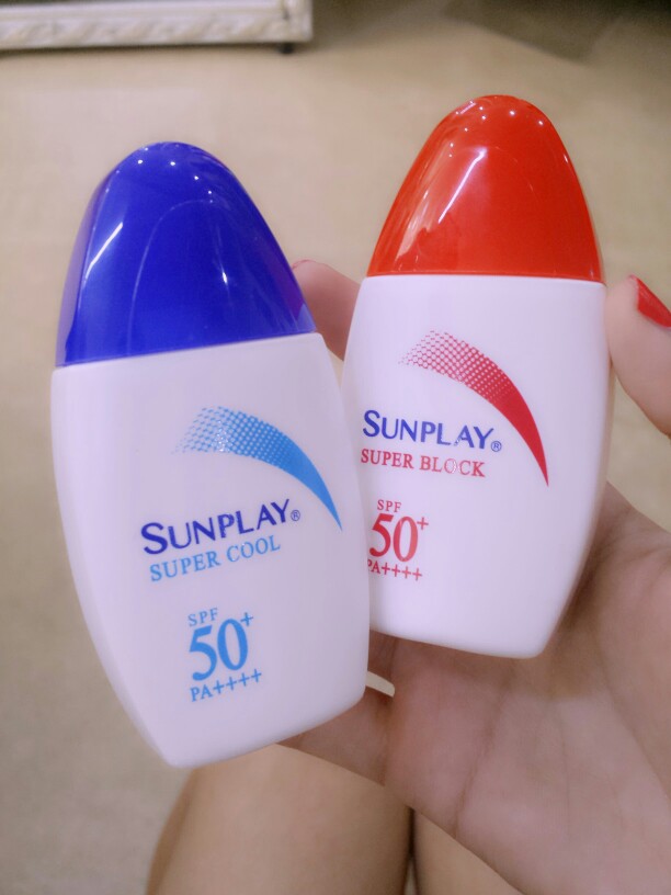 防晒大战斗#曼秀雷敦 新碧强效防晒霜 spf50 pa 质地轻薄,不