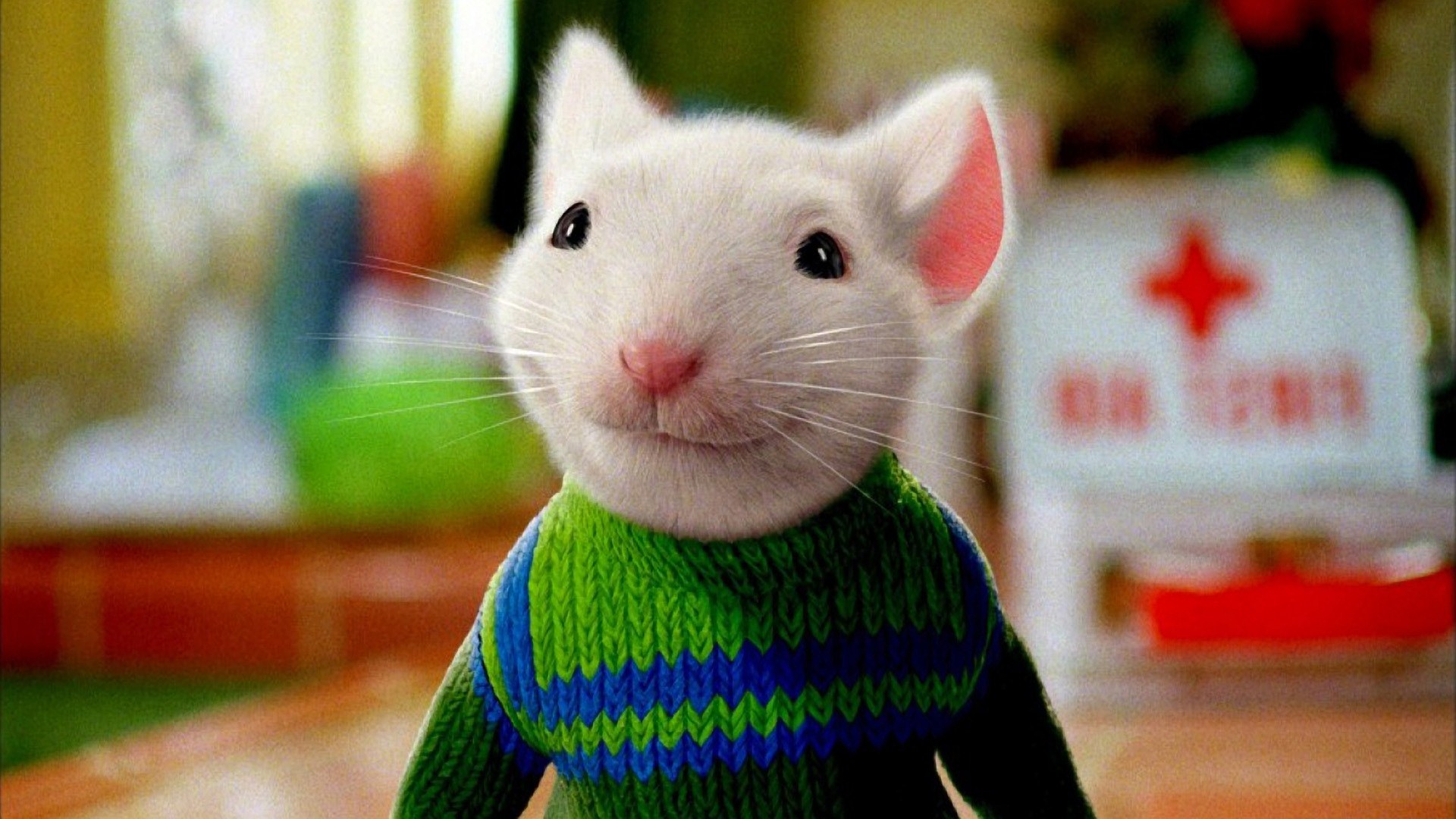 斯图尔特《精灵鼠小弟》斯图尔特是好莱坞真人结合动画电影中,最