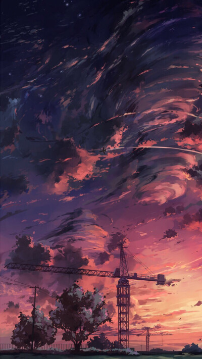 动漫天空图