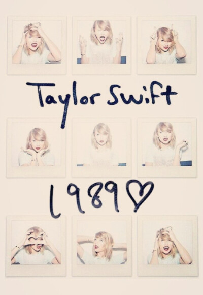 taylor swift# #专辑1989# #拼贴