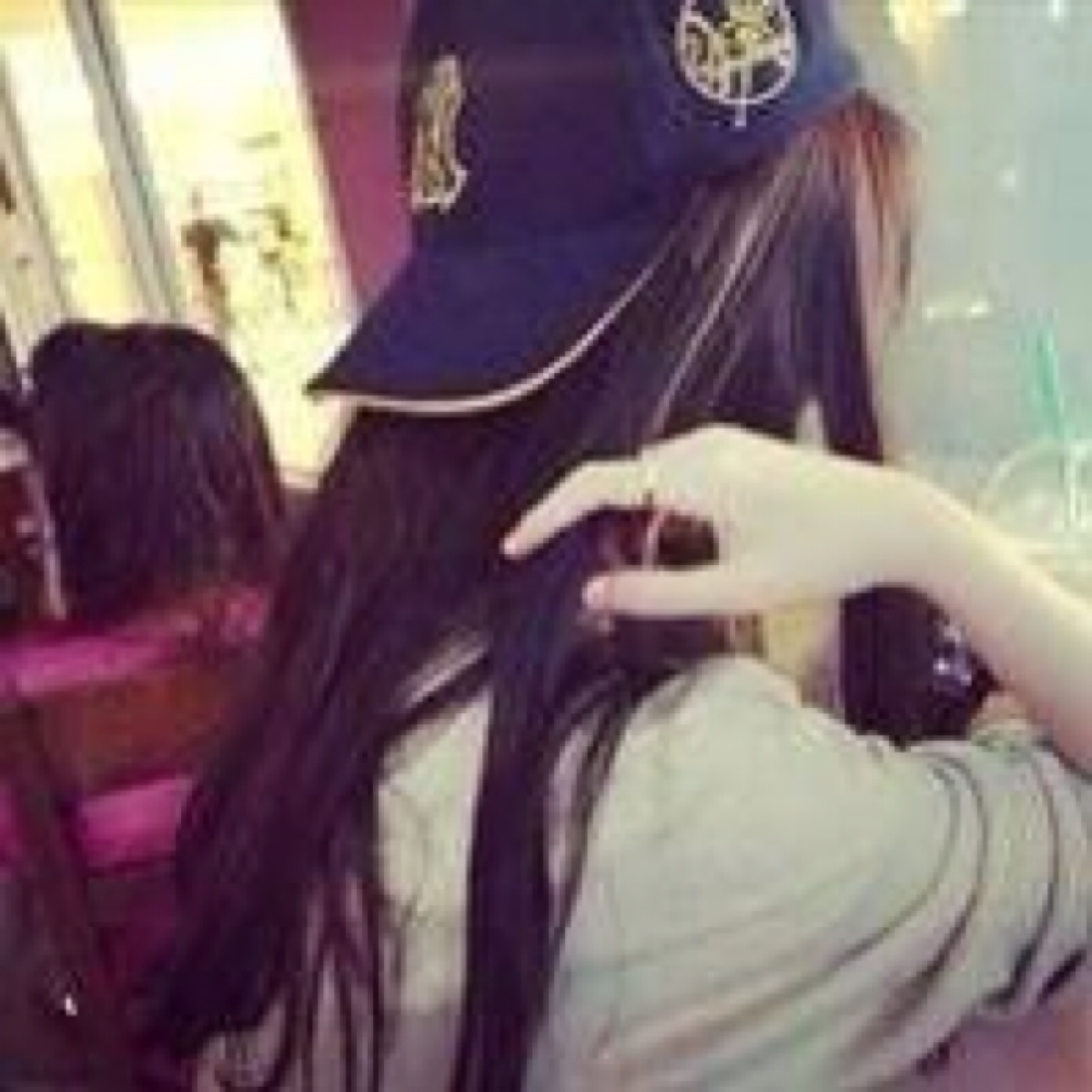 女生头像 背影 长发