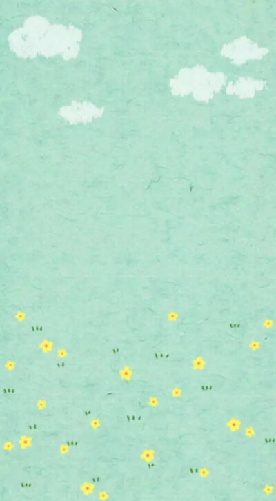 小清新风格背景壁纸卡通可爱绿色 0 58 苏sume  发布到  花背景图