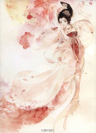 古风 红颜 美女 红衣 呀呀