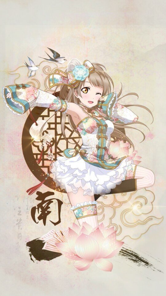 动漫#二次元#love live#南琴梨#南小鸟#套图#中国风