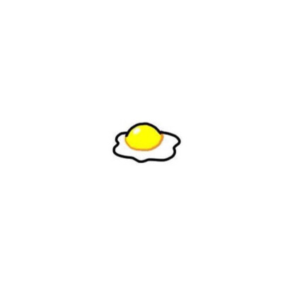 卡通 小头像 情侣 闺蜜 煎鸡蛋