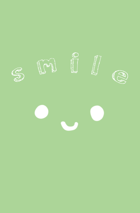 smile#文字#句子# by:汛鹿