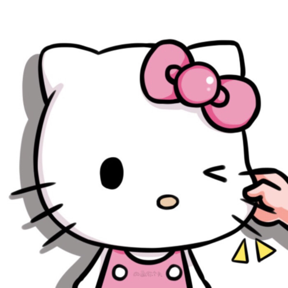 捏脸头像 hello kitty 猫咪 动漫 卡通 手绘 二次元 小清新 傻 可爱